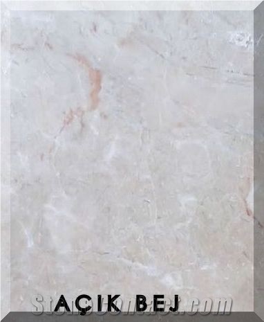 Light Beige Marble Slabs & Tiles, Turkey Beige Marble