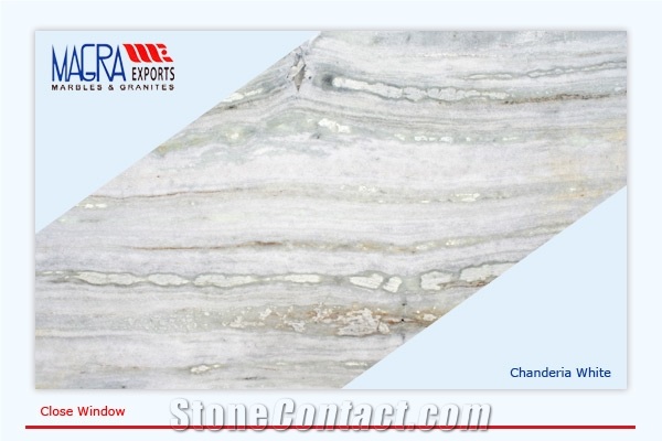 Chanderia White Marble Slabs & Tiles, India Green Marble