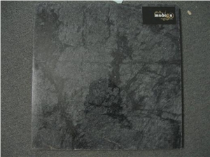 Silky Black Marble Slabs & Tiles, Pakistan Black Marble