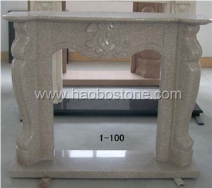 Granite Natural Stone Fireplace Mantel 1-1
