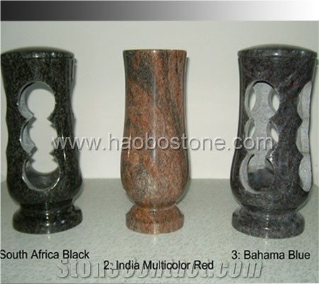 Granite Stone Vases Lamps HBV-505