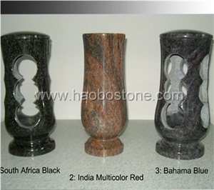Granite Stone Vases Lamps HBV-505