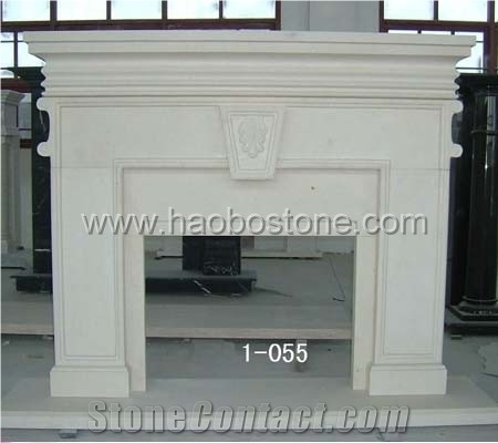 Limestone Natural Stone Fireplace Mantel 1 0 From China