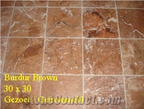 Burdur Brown Marble Polished