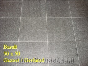 Lava Stone Basalt Floor Tiles 50x50 Honed