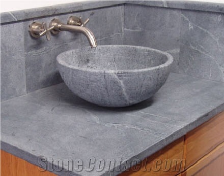 Soapstone Sinks, Barroca Grey Soapstone