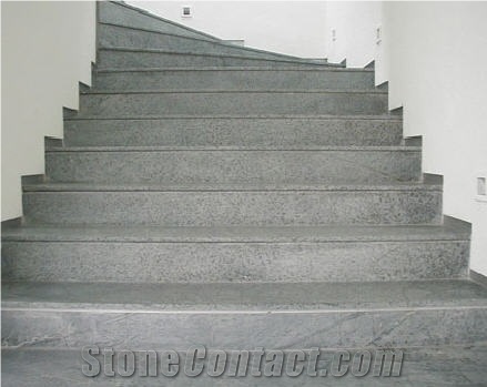 Soapstone Stairs, Old Dominion Grey Soapstone