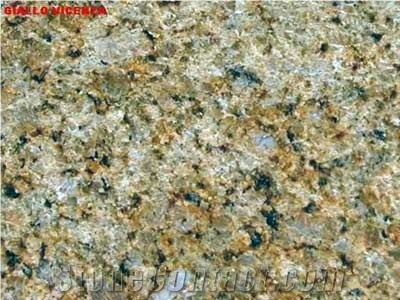 Giallo Vicenza Granite Slabs & Tiles, Brazil Yellow Granite