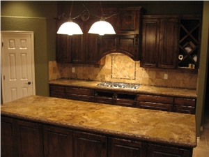 Yellow Granite Kitchen Worktops,Islands Top