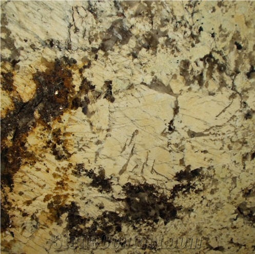 Delicatus Granite Slabs & Tiles, Brazil Yellow Granite