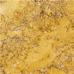 Turkey Yellow Travertine Slabs & Tiles