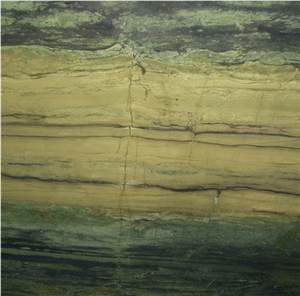 Verde Bamboo Green Quartzite Tiles, Brazil Green Quartzite