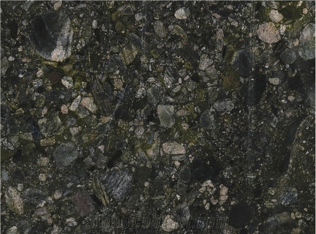 Jurassic Green Granite Slabs & Tiles