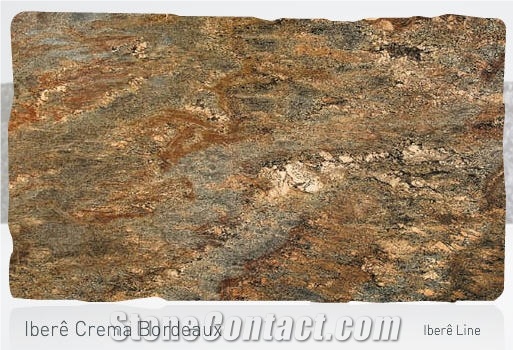 Crema Bordeaux Granite Slabs Tiles From Brazil 36987
