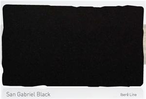 San Gabriel Black Granite