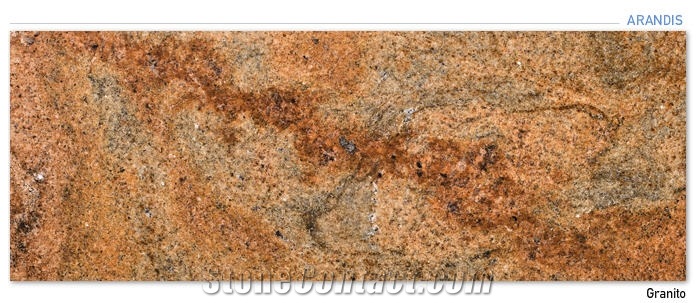 Arandis Granite Slabs & Tiles, Namibia Yellow Granite