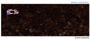 Labradorite Brown Granite Slabs & Tiles