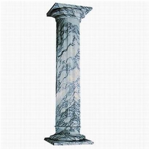 White Marble Column
