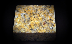 Giallo Santa Rita Granite Slabs & Tiles, Brazil Yellow Granite