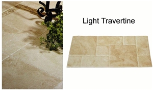Export Light Travertine Floor Tile, Turkey Beige Travertine