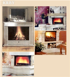 Fireplaces - Marble, Granite and Travertine