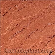 Agra Red Sandstone Slabs & Tiles