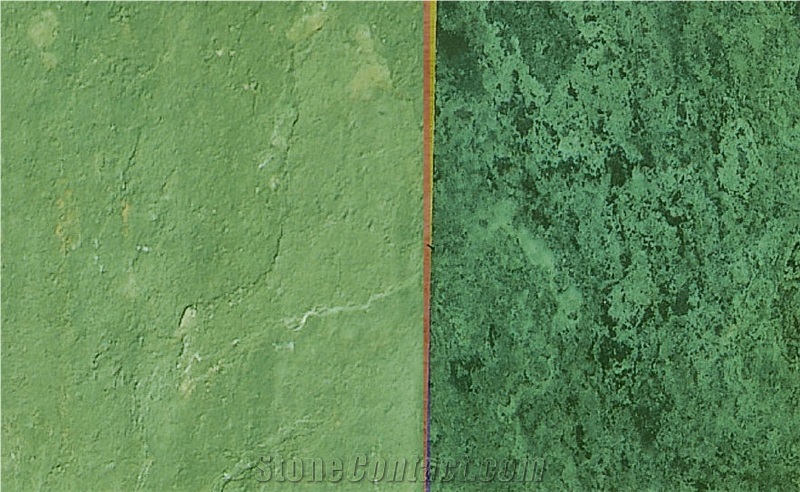 Strata Green Slate Slabs & Tiles