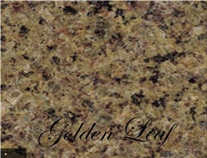 Golden Leaf Granite Slabs & Tiles, Saudi Arabia Yellow Granite