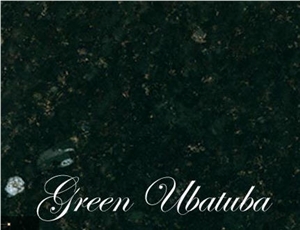 Green Ubatuba Granite Slabs & Tiles, Brazil Green Granite