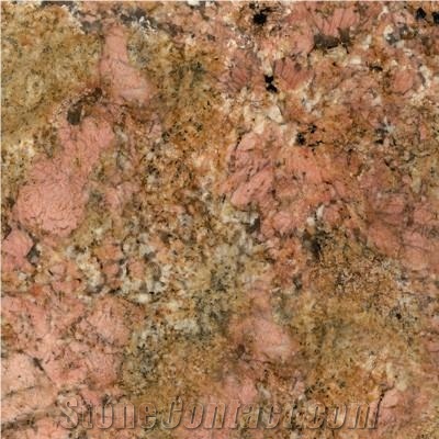 Juparana Sol Granite Slabs & Tiles, Brazil Pink Granite