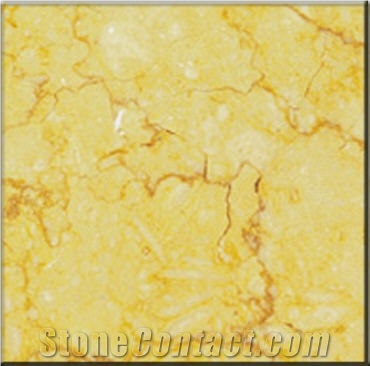 Sunny Medium Marble Slabs & Tiles, Egypt Yellow Marble