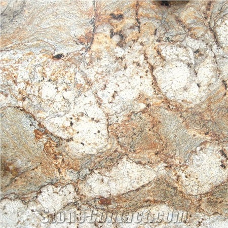 Golden Taupe Granite Slabs & Tiles