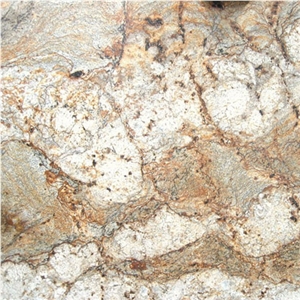 Golden Taupe Granite Slabs & Tiles