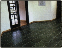 Otta - Black Slate Floor Tiles