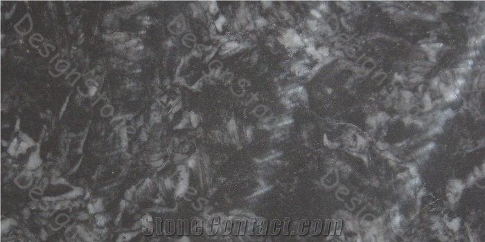 Levadia Black Marble Slabs & Tiles, Greece Black Marble