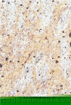 Kashmir Gold Granite Slabs & Tiles, India Yellow Granite