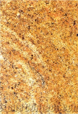 Madura Gold Granite Slabs & Tiles, India Yellow Granite