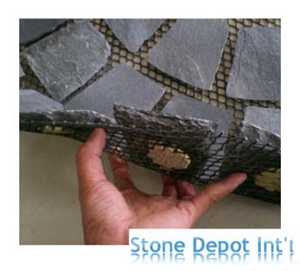 Slate Mosaics, Tiles, Pavements