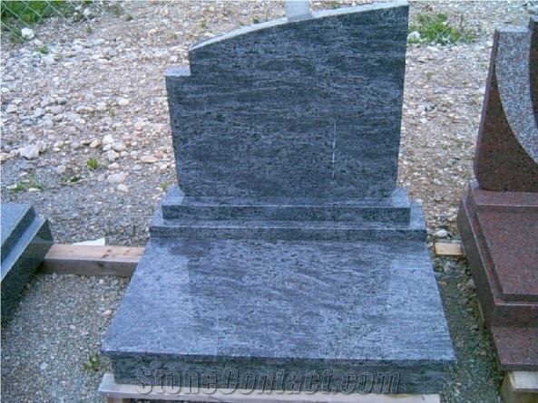 Blue Granite Tombstones,Monument