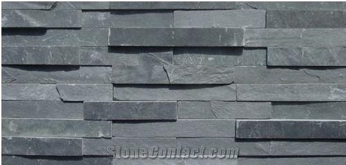 India Black Slate Wall Panel