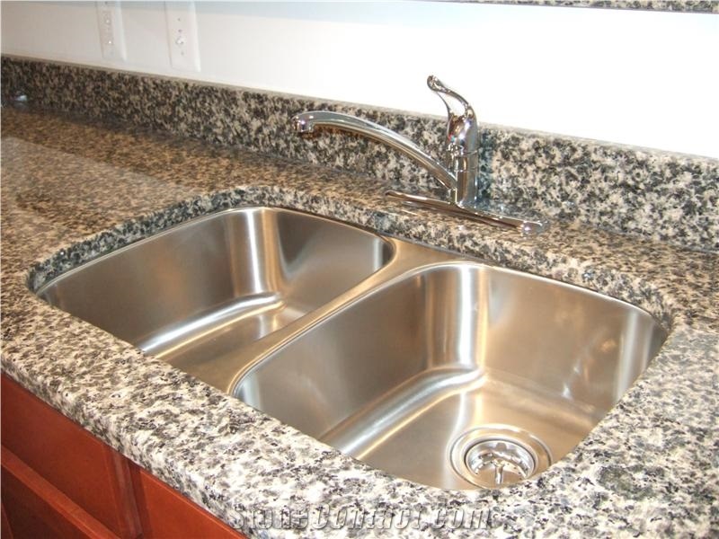 Leopard Skin Granite Kitchen Countertop, Kitchen Countertops, Custom Countertops, Kitchen Island Tops