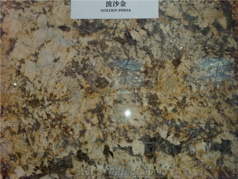 Golden Persa Granite Slabs & Tiles