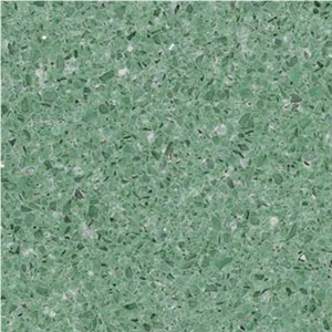 Pastel Green Stardust Santamargherita Quartz Stone