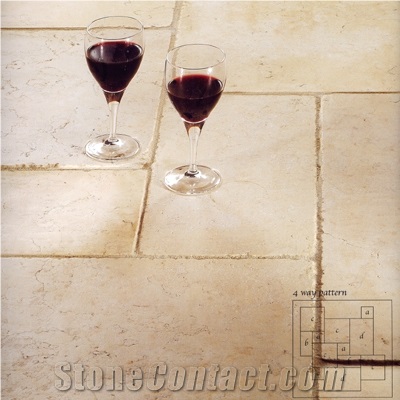 Masada Limestone Floor Tile