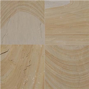 Kota Desert Sandstone Slabs & Tiles, India Beige Sandstone