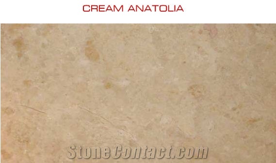 Cream Anatolia Marble Slabs & Tiles, Turkey Beige Marble