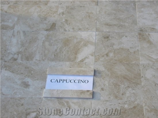 Cappucino Beige Marble Floor Tile, Turkey Beige Marble
