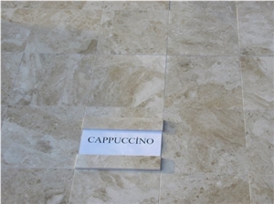 Cappucino Beige Marble Floor Tile, Turkey Beige Marble