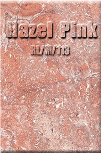 Hazel Pink Marble Slabs & Tiles