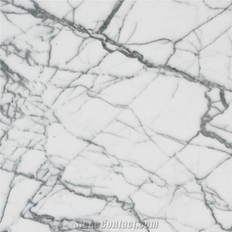 White Carrara Marble Slabs & Tiles, Italy White Marble